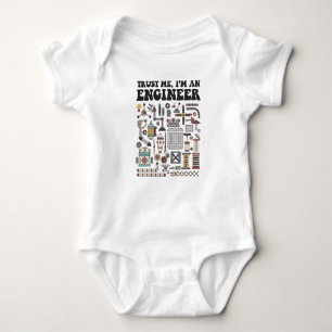 Trust me, I'm an engineer Baby Bodysuit
