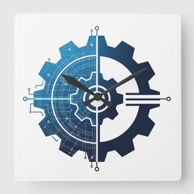 Trust Me, I'm an Engineer – Engineering Wall Clock (Front)