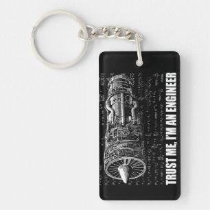 Trust me, I'm an Engineer Key Ring
