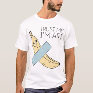 Trust Me I'm Art, Banana with Tape T-Shirt
