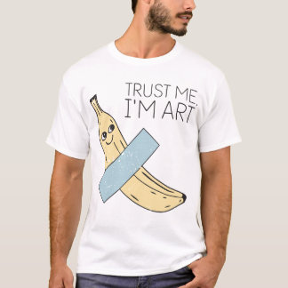 Trust Me I'm Art, Banana with Tape T-Shirt