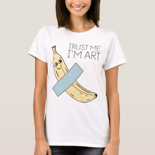Trust Me I'm Art, Banana with Tape T-Shirt