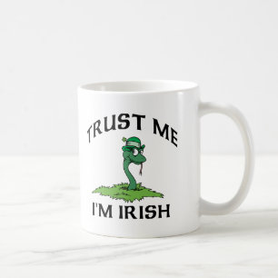 Trust Me I'm Irish Gift Coffee Mug