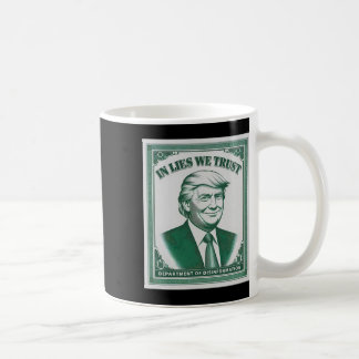“trust Nobody” - Trump Nknote Parody Coffee Mug