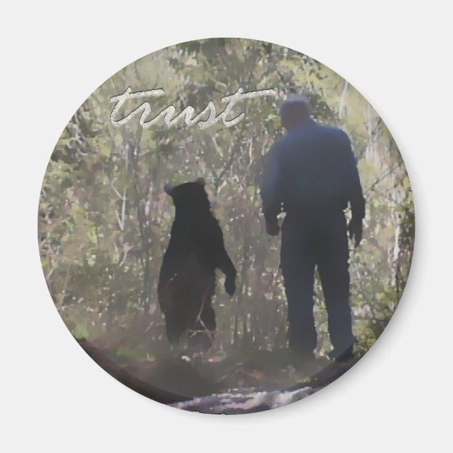 Trust round - Denise Beverly Magnet (Front)