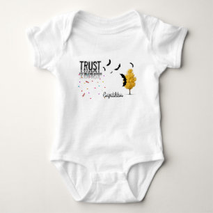 Trust The Journey Inspirational Baby Bodysuit - Cu