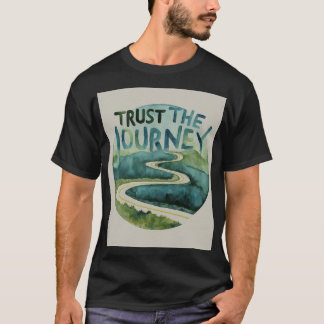 Trust the Journey - Inspirational T-Shirt Design