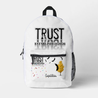 Trust The Journey Motivational Backpack - Inspirat