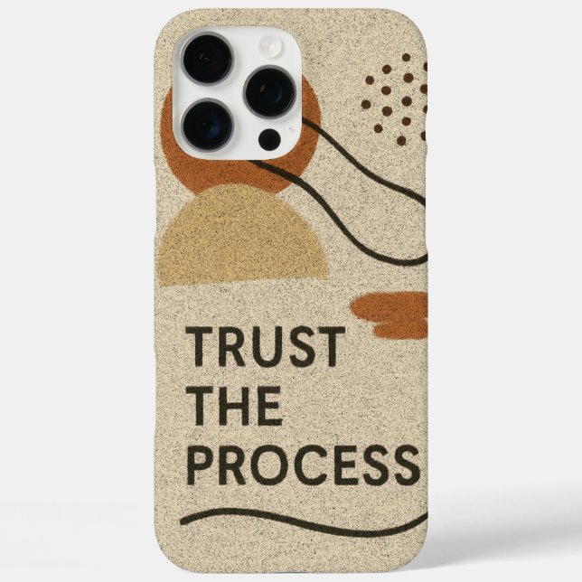  Trust the Process Case-Mate iPhone Case (Back)