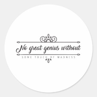 Trust the Process Classic Round Sticker
