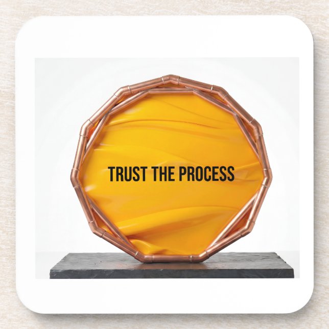 Trust The Process Coaster (Front)