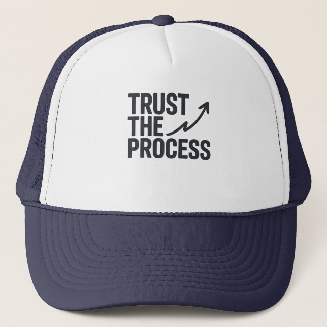 Trust The Process | Growth Mindset Cap (Front)