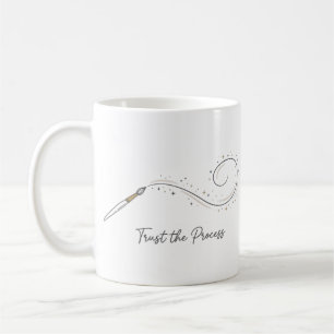Trust The Process Minimalist Coffee Mug