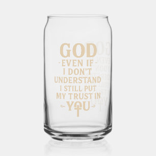 Trust You Christian Faith Quote Can Glass