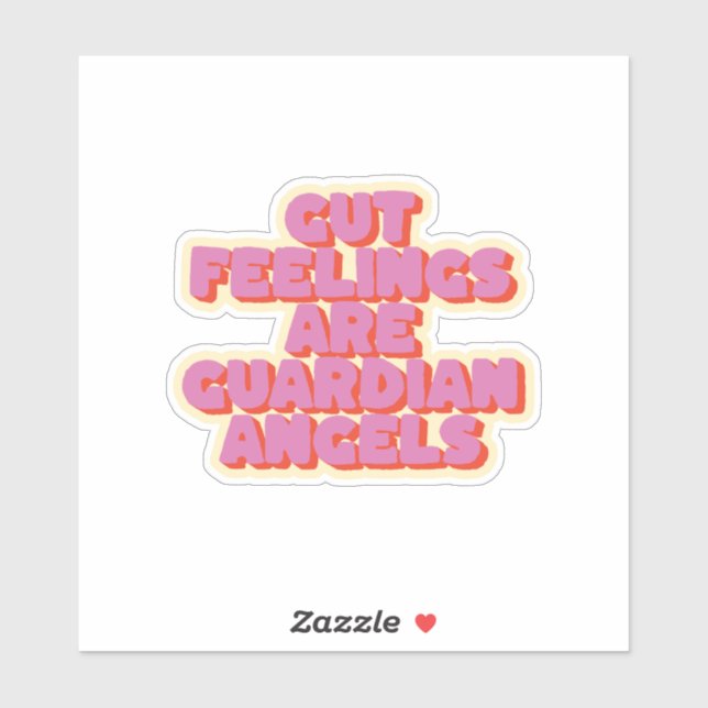 Trust Your Gut: A Motivational Saying (Sheet)