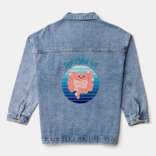 Trust your gut Gastro squad Denim Jacket