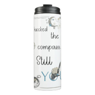 Trust Your Inner Compass. Self Care Afirmation Thermal Tumbler