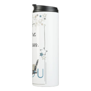 Trust Your Inner Compass. Self Care Afirmation Thermal Tumbler