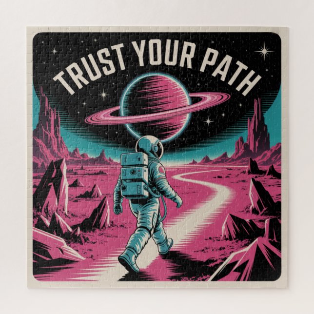 Trust Your Path Jigsaw Puzzle (Vertical)