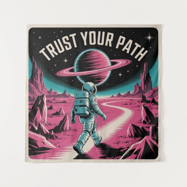 Trust Your Path Tapestry (Front)