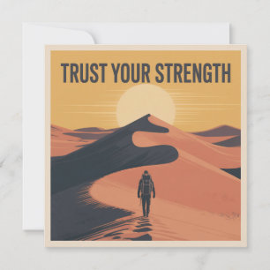 Trust Your Strength Card