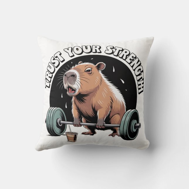 Trust Your Strength Cushion (Back)