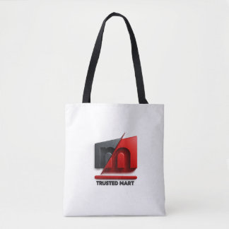 Trusted Mart 3D Logo Tote Bag