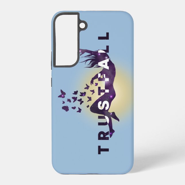 Trustfall | samsung galaxy s22+ case (Back)