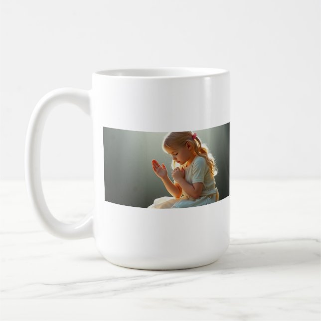Trusting in God Coffee Mug (Left)