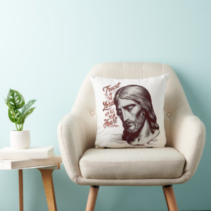 Trusting Jesus with all your heart Cushion