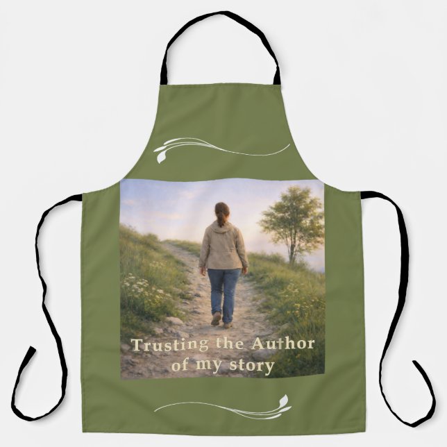 Trusting the Author Apron (Front)
