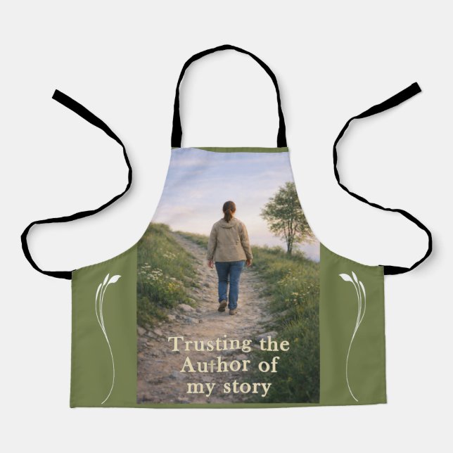 Trusting the Author Apron (Front)