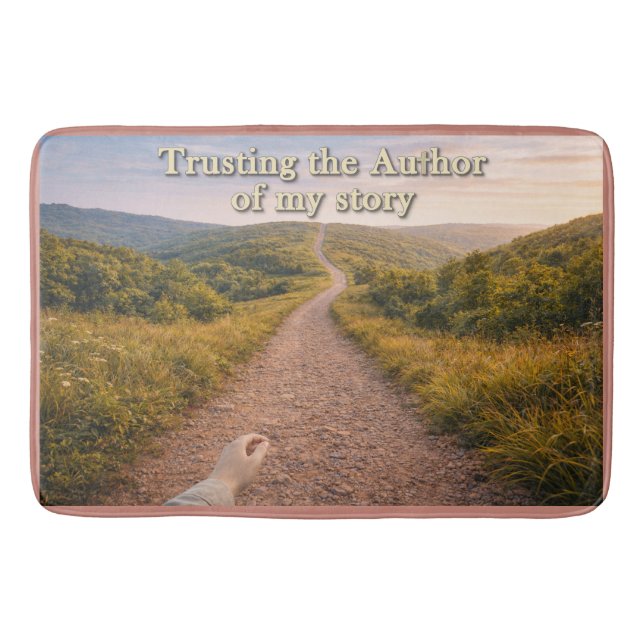 Trusting the Author Bath Mat (Front)