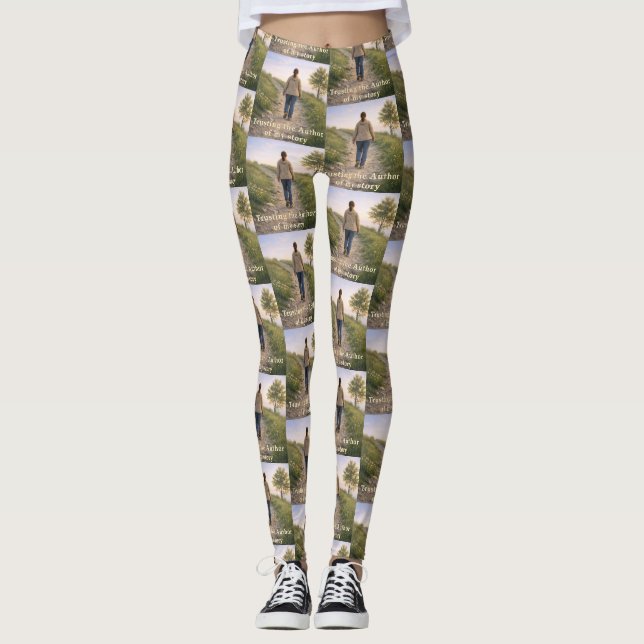 Trusting the Author Leggings (Front)