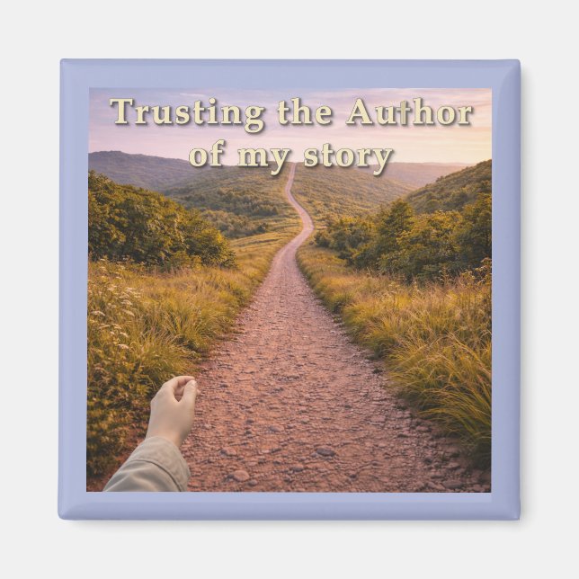 Trusting the Author Magnet (Front)