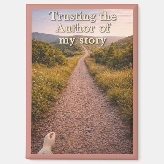 Trusting the Author Magnet (Front)