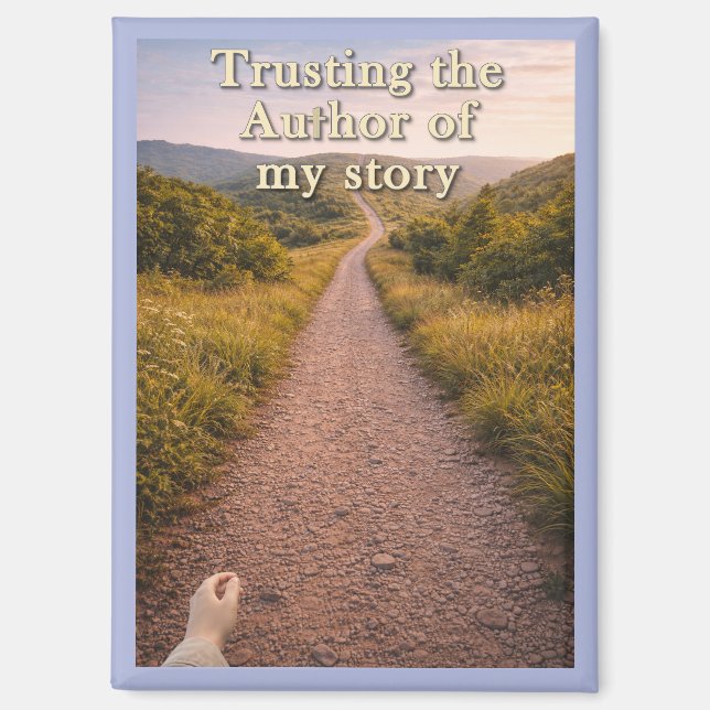 Trusting the Author Magnet (Front)