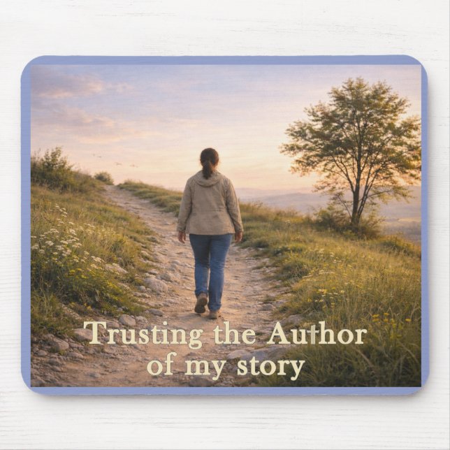 Trusting the Author Mouse Pad (Front)