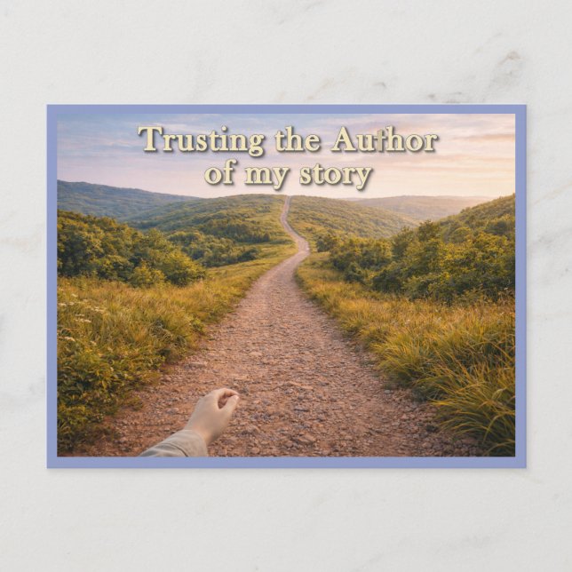 Trusting the Author Postcard (Front)