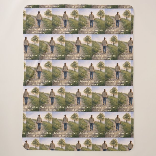 Trusting the Author Sherpa Blanket (Front)