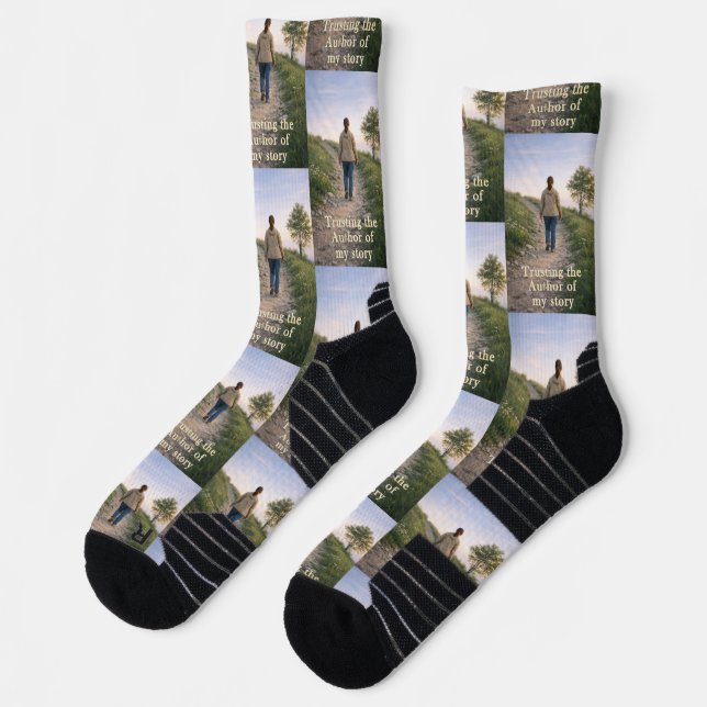 Trusting the Author Socks (Left)