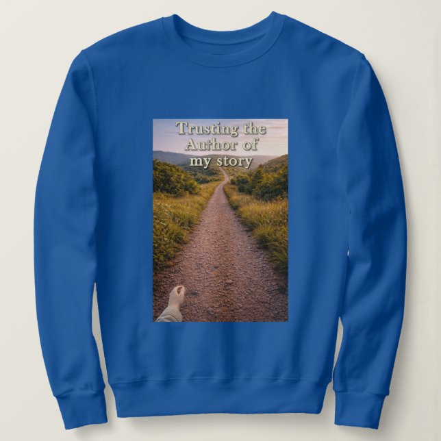 Trusting the Author Sweatshirt (Design Front)