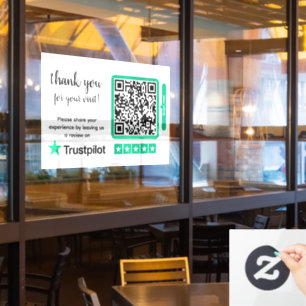 Trustpilot Reviews   Business Review Link QR Code