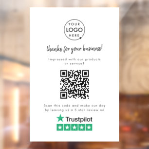 Trustpilot Reviews   Business Review Link QR Code