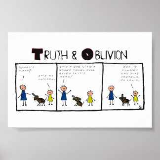Truth and Oblivion - Unicorns Poster