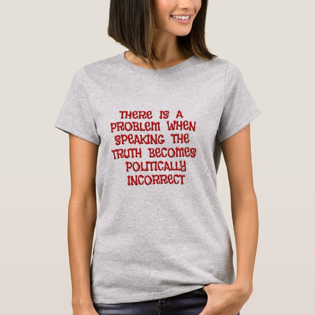 Truth and Political Incorrectness Shirts (Front)