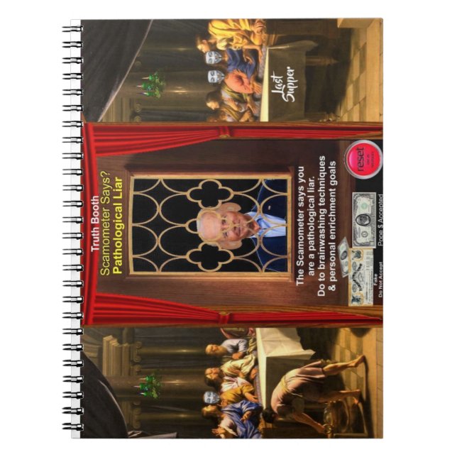 Truth booth notebook (Front)