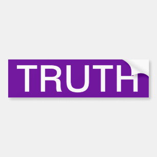TRUTH BUMPER STICKER