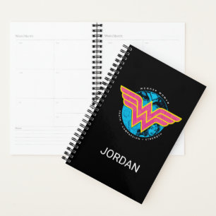 Truth Compassion Strength Comic Wonder Woman Logo Planner