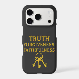 Truth, Forgiveness, Faithfulness Phone case